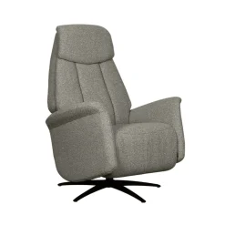 LABEL51 Elektrische Fauteuil Oslo Bouclé Mushroom