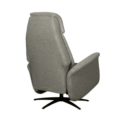 LABEL51 Elektrische Fauteuil Oslo Bouclé Mushroom
