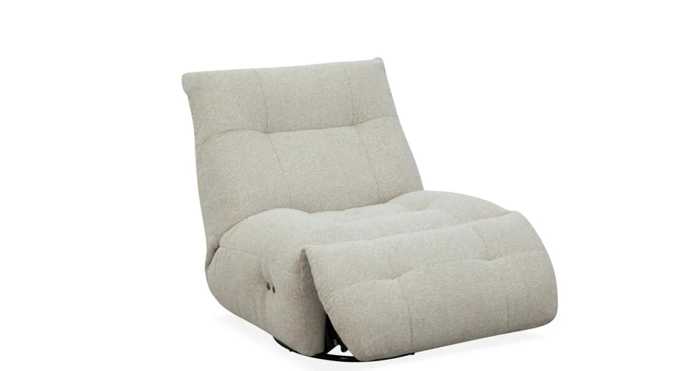 LABEL51 Elektrische Fauteuil Relax & Recharge Bouclé Naturel