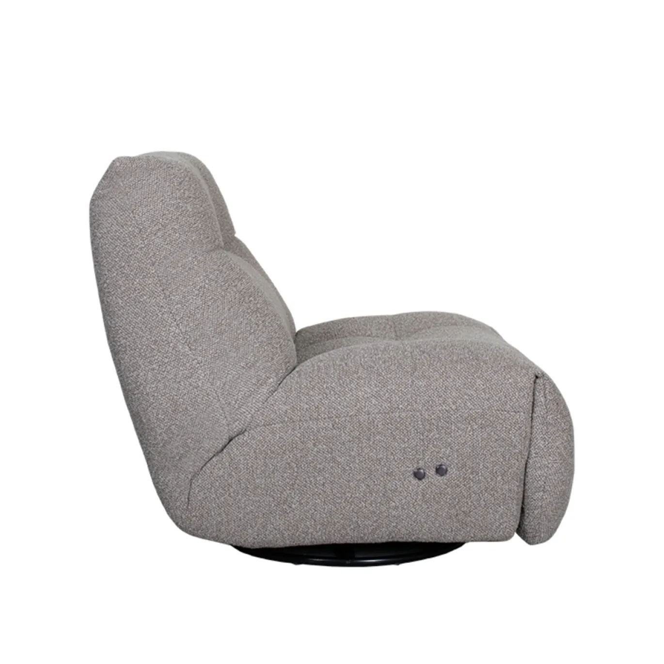 LABEL51 Elektrische Fauteuil Relax & Recharge Bouclé Truffelgrijs