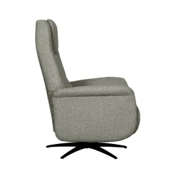 LABEL51 Elektrische Fauteuil Stockholm Bouclé Truffelgrijs