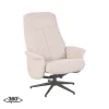 LABEL51 Fauteuil Bergen Naturel Bouclé