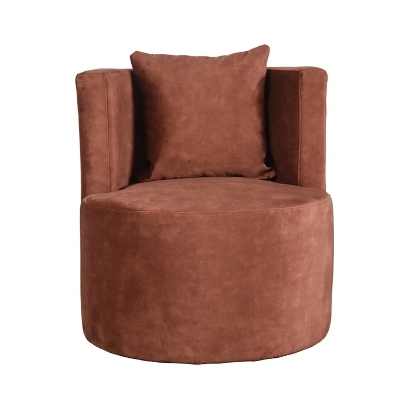 LABEL51 Fauteuil Evy Roest Velours Ø65x75cm