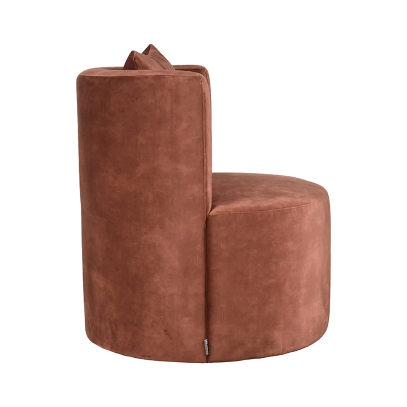 LABEL51 Fauteuil Evy Roest Velours Ø65x75cm