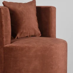LABEL51 Fauteuil Evy Roest Velours Ø65x75cm