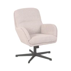 LABEL51 Fauteuil Moss Naturel Bouclé