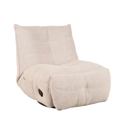 LABEL51 Fauteuil Take It Easy Naturel Boucle