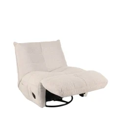 LABEL51 Fauteuil Take It Easy Naturel Boucle