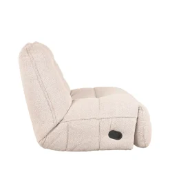 LABEL51 Fauteuil Take It Easy Naturel Boucle