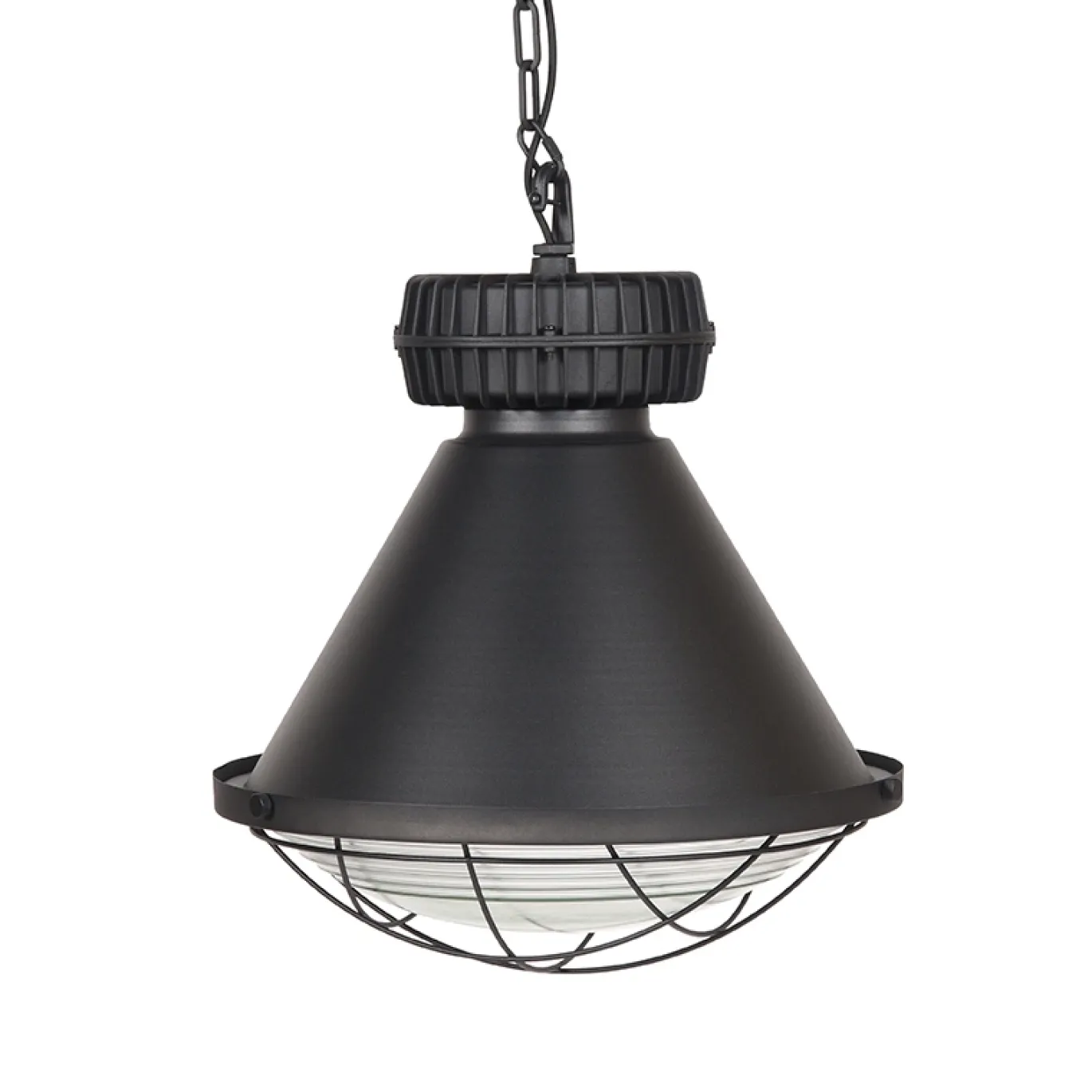 Label51 Hanglamp Duisburg Zwart Metaal