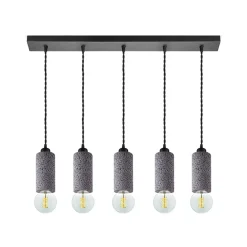 LABEL51 Hanglamp Fresco Concrete Beton 5-Lichts