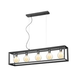 LABEL51 Hanglamp Tetto - Zwart - Metaal