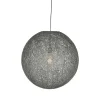 LABEL51 Hanglamp Twist Grijs Vlas L