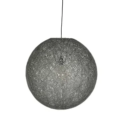 LABEL51 Hanglamp Twist Grijs Vlas L
