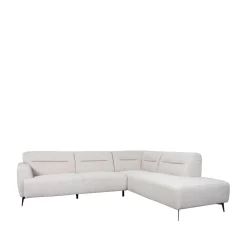 LABEL51 Hoekbank Bolzano Bouclé Naturel Rechts