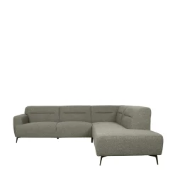 LABEL51 Hoekbank Bolzano Bouclé Mushroom Rechts
