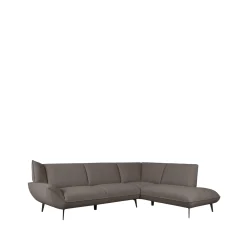 LABEL51 Hoekbank Pesaro Bouclé Bruin Rechts
