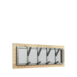 Label51 Kapstok Crude Burned Steel Mangohout M