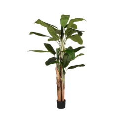 LABEL51 Kunstplant Musa Groen Kunststof 180cm