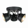 Label51 LED Spot Moto 3-Lichts Zwart