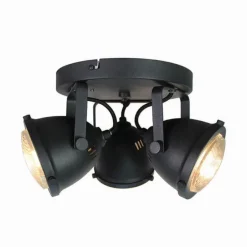 Label51 LED Spot Moto 3-Lichts Zwart