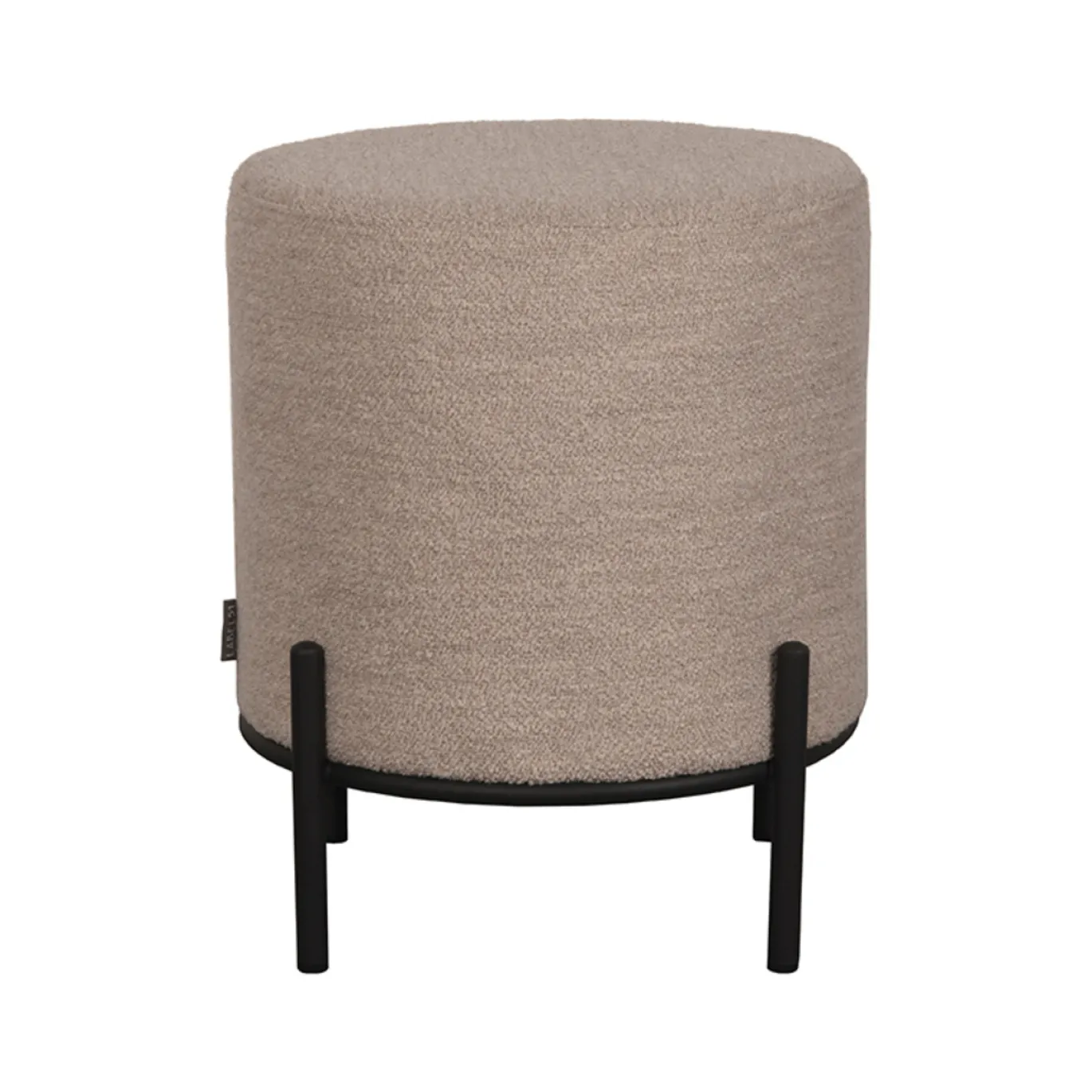 LABEL51 Poef Troy M Naturel Bouclé Ø41cm