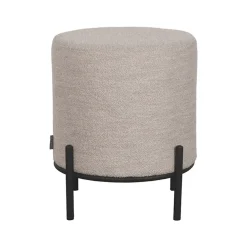 LABEL51 Poef Troy M Naturel Bouclé Ø41cm