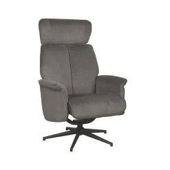 LABEL51 Relaxfauteuil Verdal Antraciet Cosmo