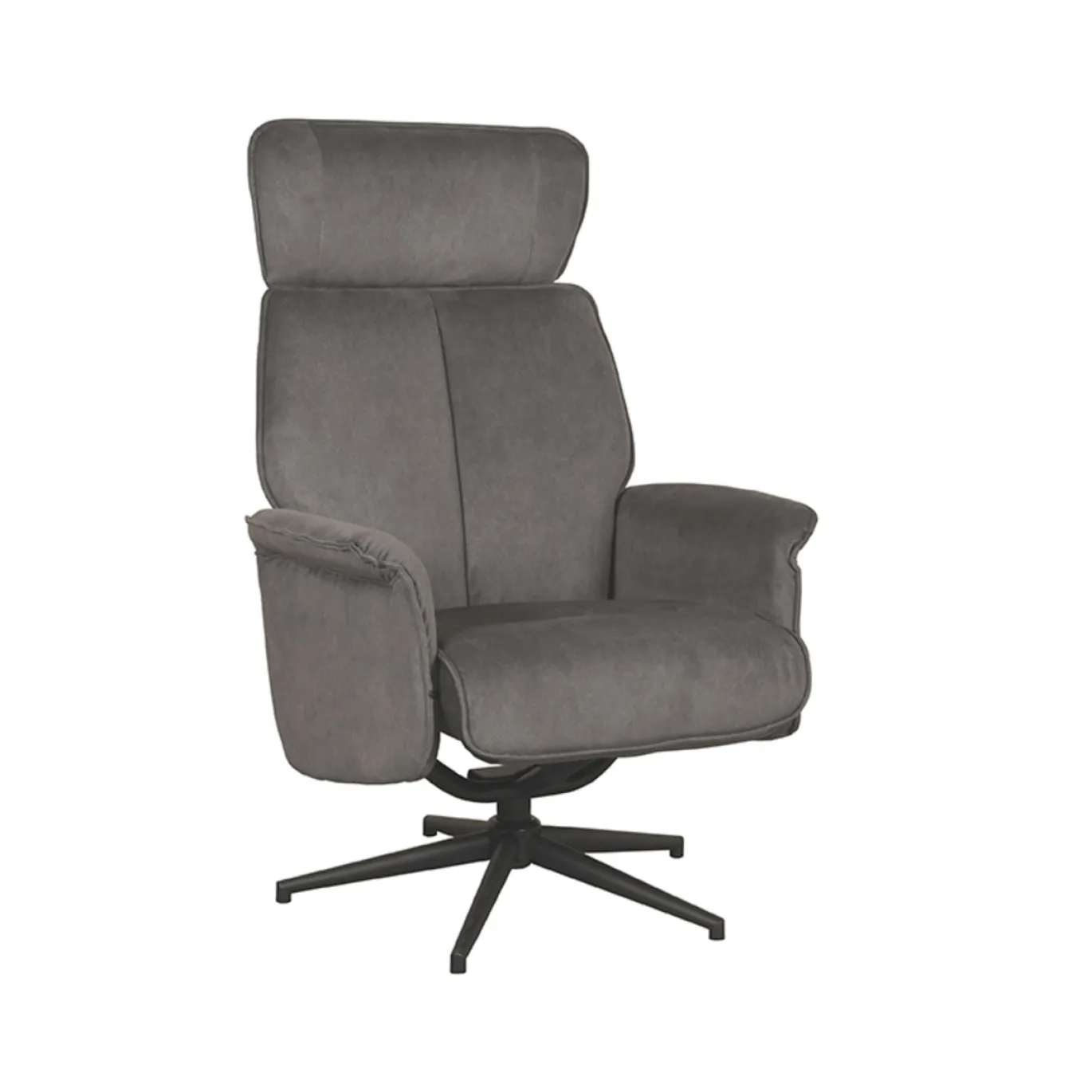 LABEL51 Relaxfauteuil Verdal Antraciet Cosmo