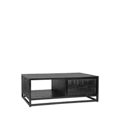 LABEL51 Salontafel Chili Zwart Mangohout