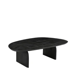 LABEL51 Salontafel Cooper Zwart Mangohout 135cm