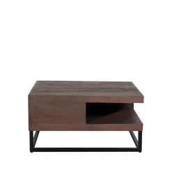 LABEL51 Salontafel Cube Espresso Mangohout