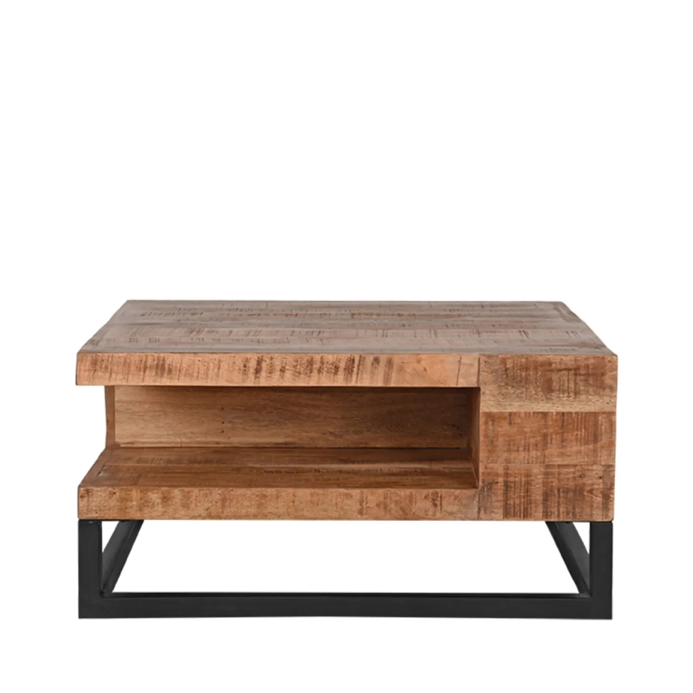 LABEL51 Salontafel Cube Rough Mangohout
