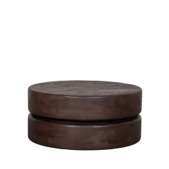 LABEL51 Salontafel Milly Espresso Ø70cm
