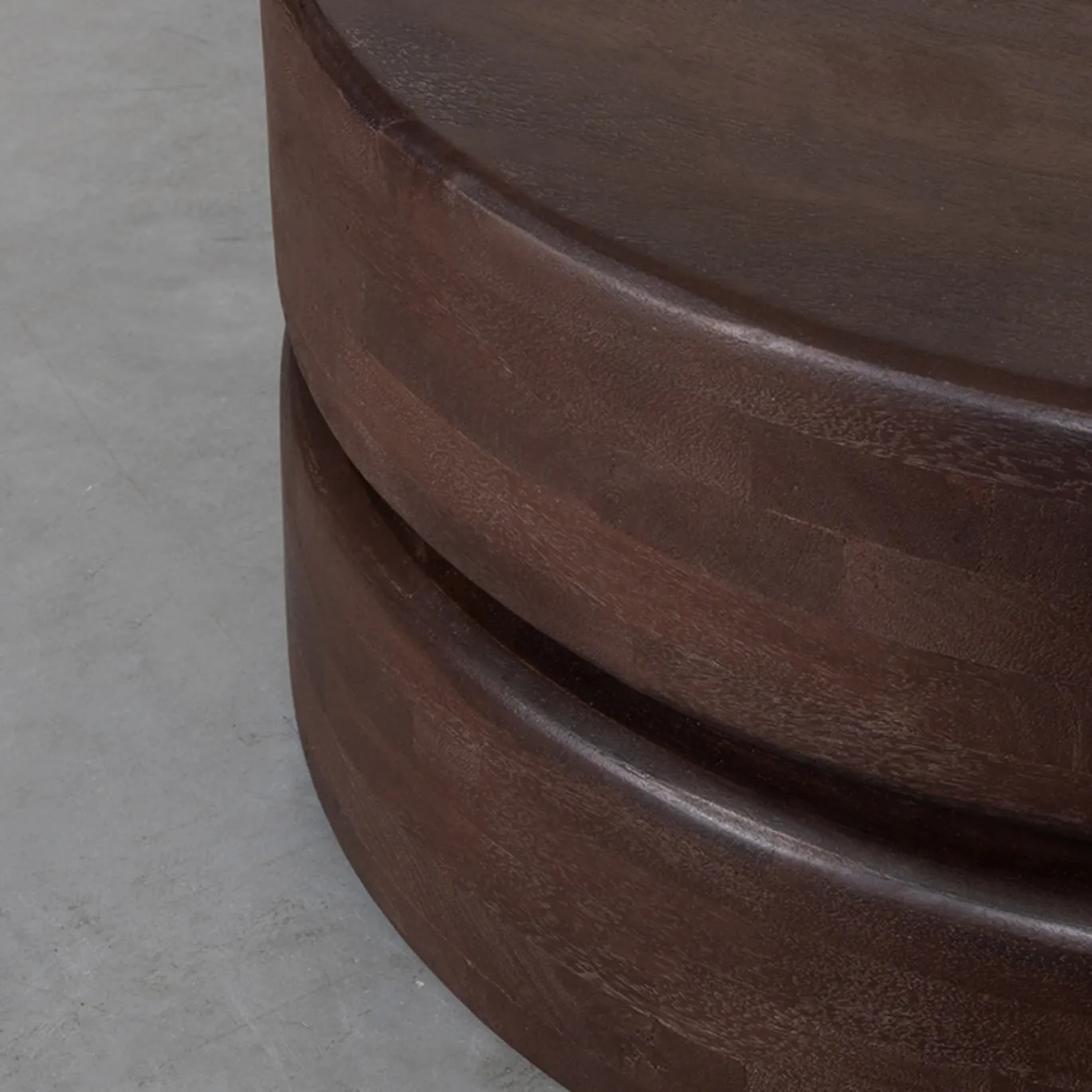 LABEL51 Salontafel Milly Espresso Ø70cm