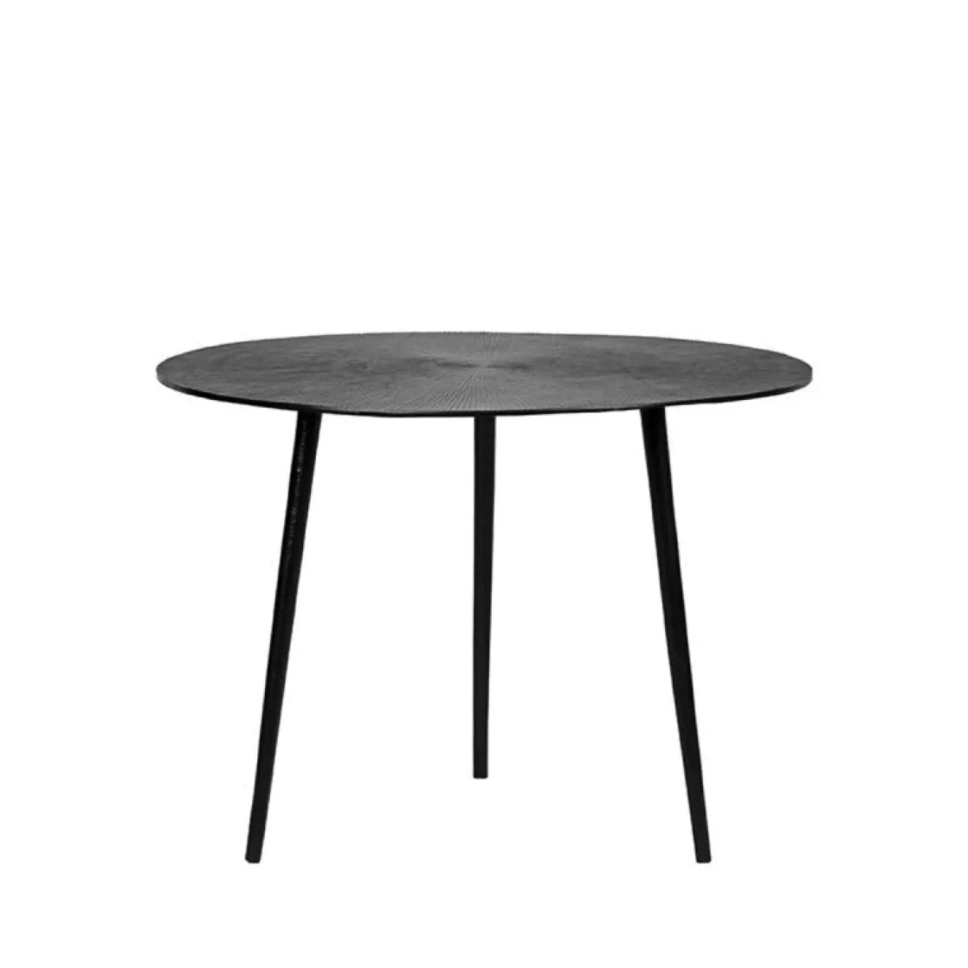 LABEL51 Salontafel Nobby Zwart Metaal 60 cm