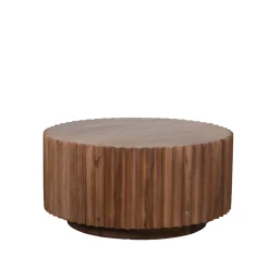 LABEL51 Salontafel Novan Bruin Ø70cm