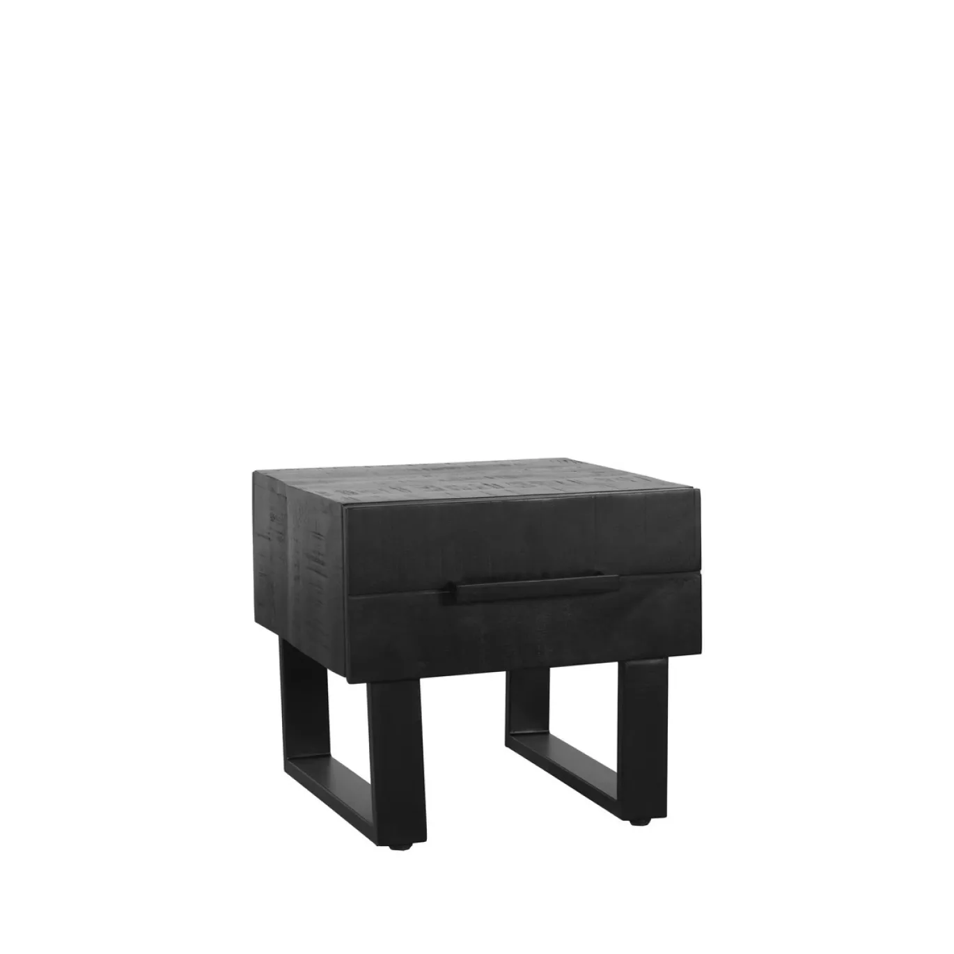 LABEL51 Salontafel Santos Zwart Mangohout 50cm
