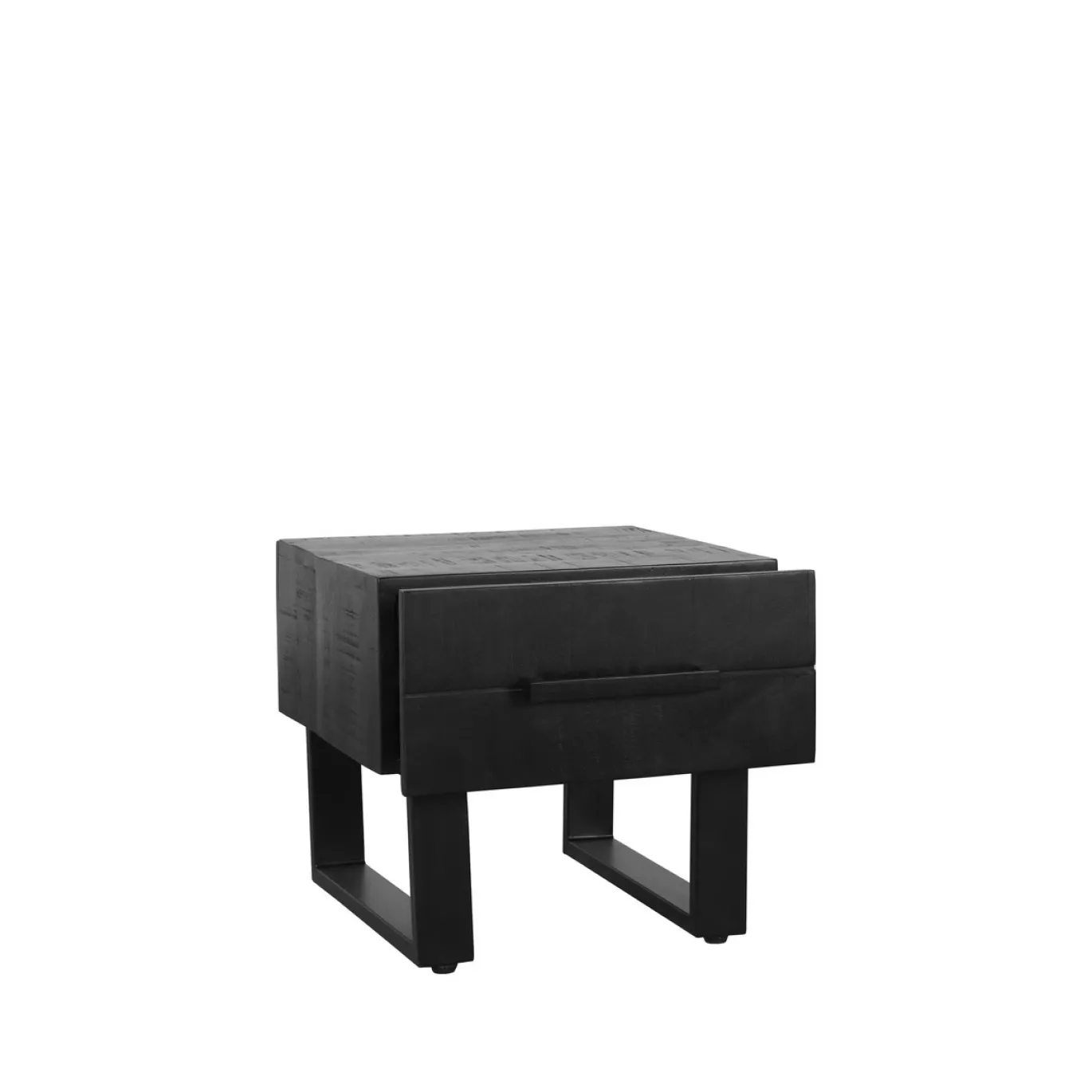 LABEL51 Salontafel Santos Zwart Mangohout 50cm