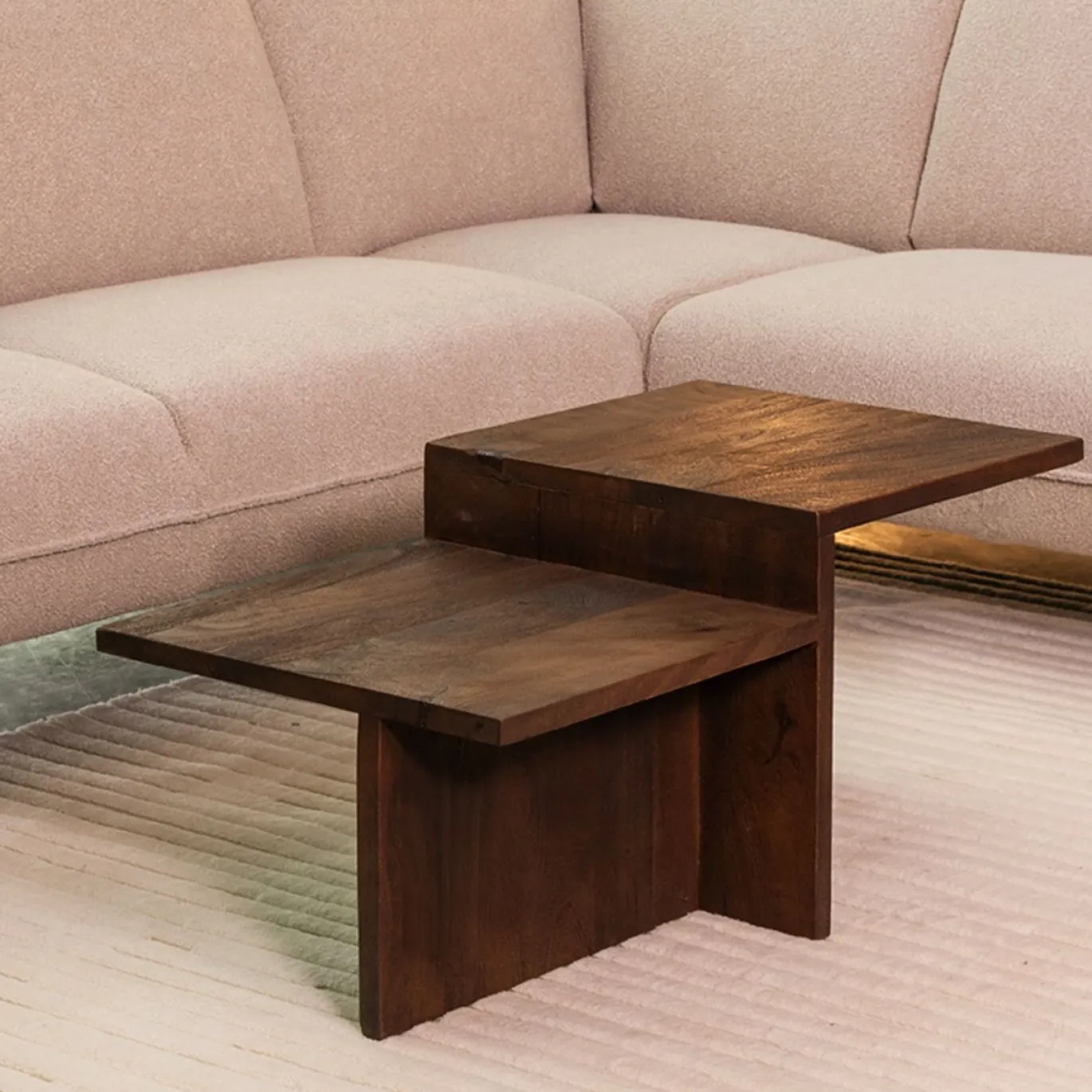 LABEL51 Salontafel Skip Espresso Mangohout