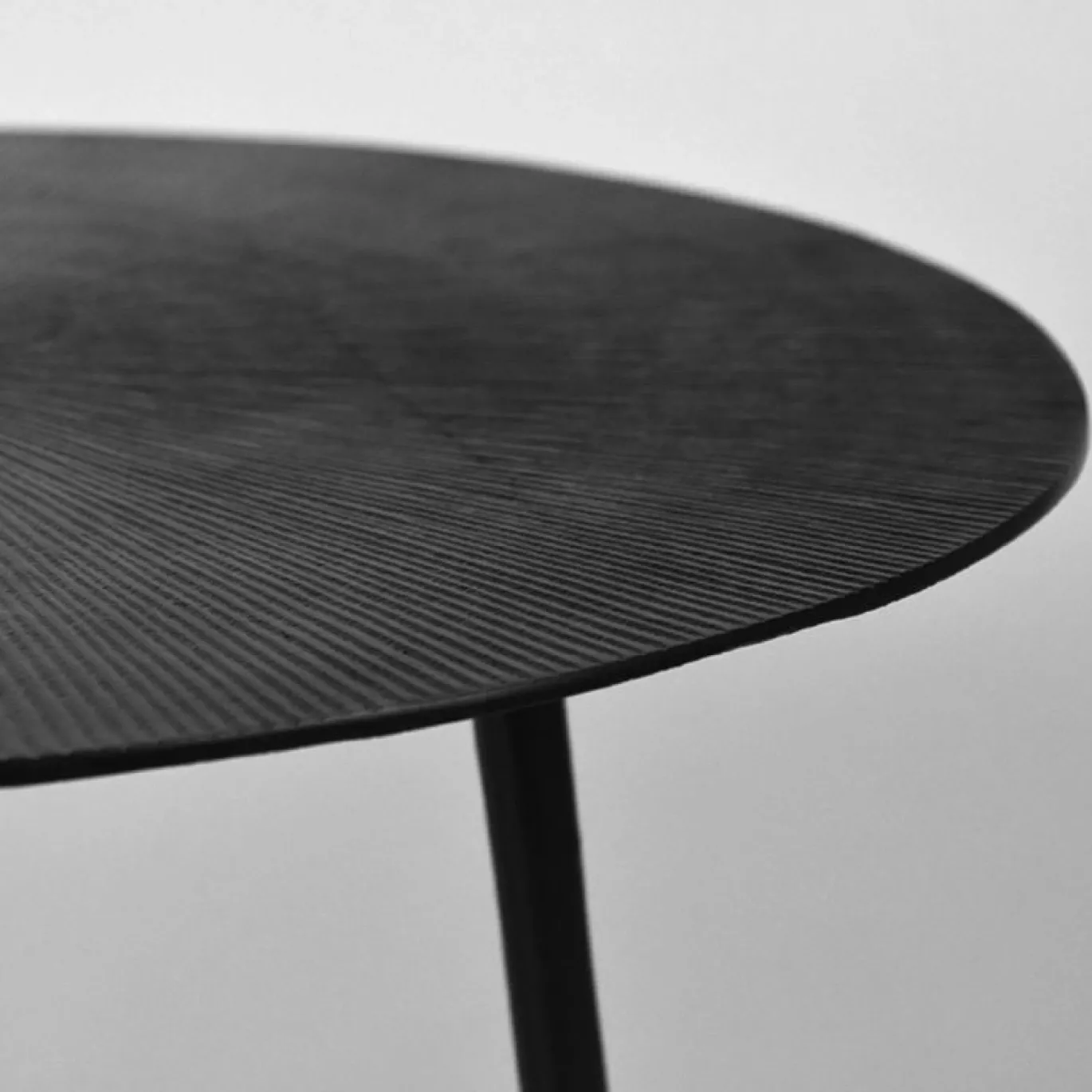 LABEL51 Salontafels Nobby Zwart Metaal 60 cm (Set van 3)