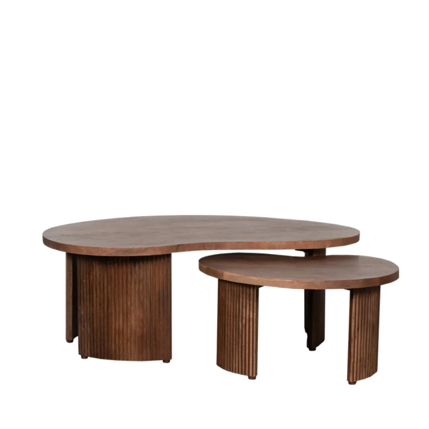 LABEL51 Salontafel Timon Naturel Set van 2