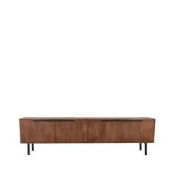 LABEL51 Tv-Meubel Rio Espresso Mangohout 220cm