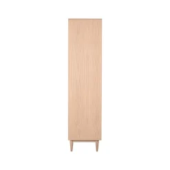 LABEL51 Vitrinekast Jule Naturel Eikenhout 100x180cm