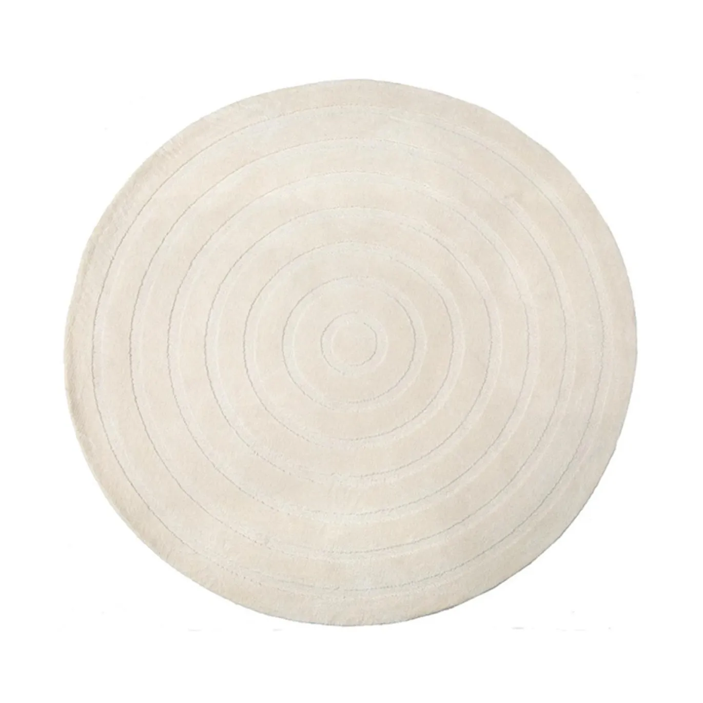 LABEL51 Vloerkleed Agra Ivoor Ø150cm
