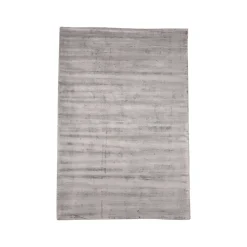 LABEL51 Vloerkleed Velvy Grijs Synthetisch 160x230cm