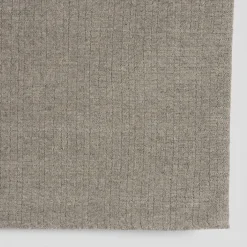 LABEL51 Vloerkleed Wolly Grijs Wol 160x230cm
