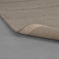 LABEL51 Vloerkleed Wolly Grijs Wol 160x230cm
