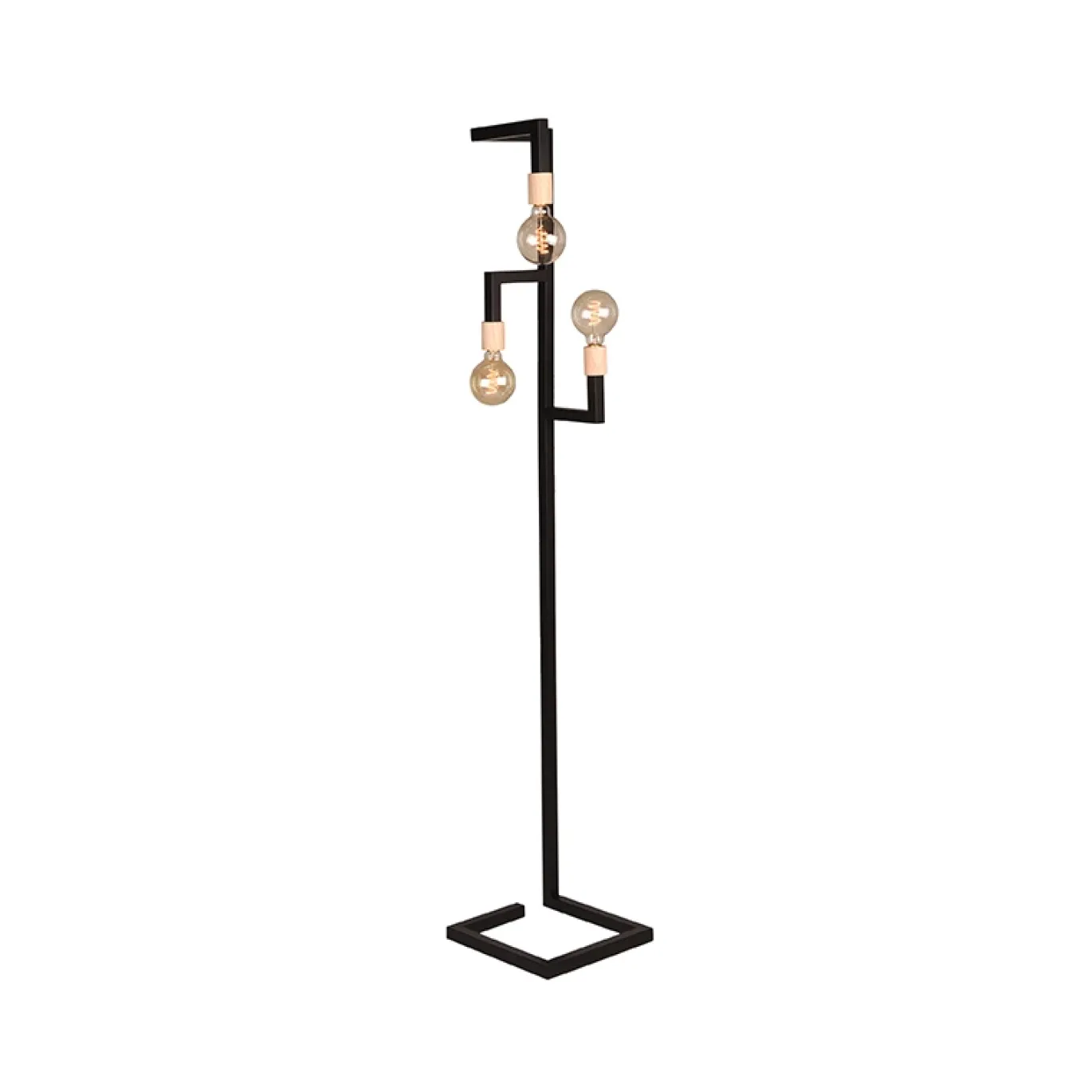Label51 Vloerlamp Loco Zwart Metaal
