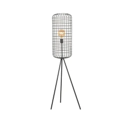LABEL51 Vloerlamp Solido Zwart Metaal